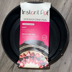 Instant Pot 7.5" Nonstick Springform Pan, Leakproof, Removable Bottom, Gray